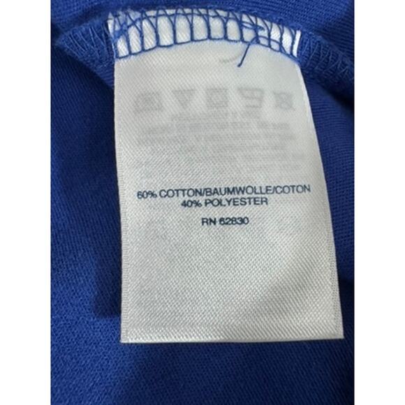 "Lands End" Outfitters Blue Cotton Button Cardigan Teacher Office Cottage SZ L - Picture 7 of 11